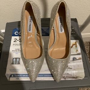 Sparkling Steve Madden Heels 5 1/2